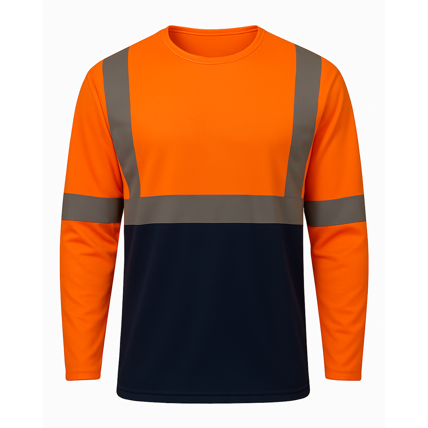 Hi-Vis Two-Tone Quick-Dry Safety Shirt