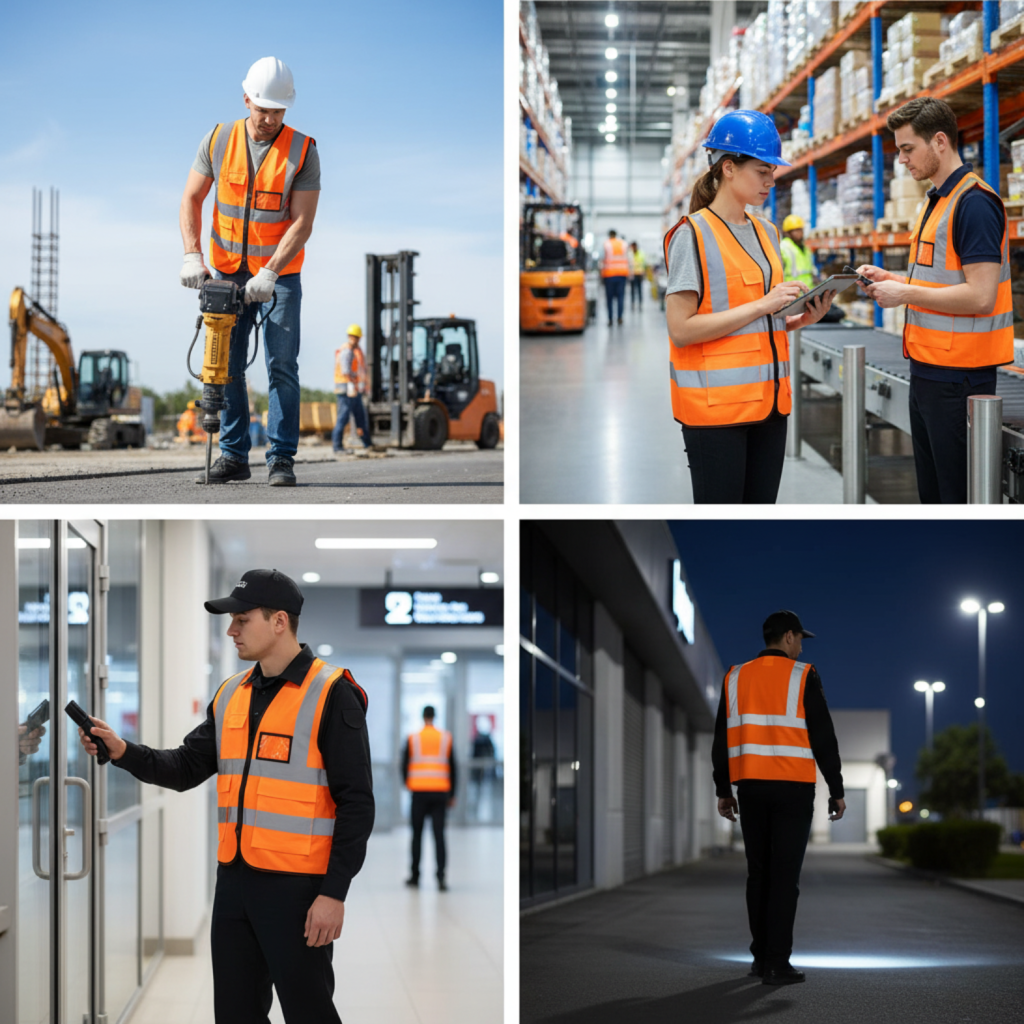 Multi-Pocket Reflective Vest
