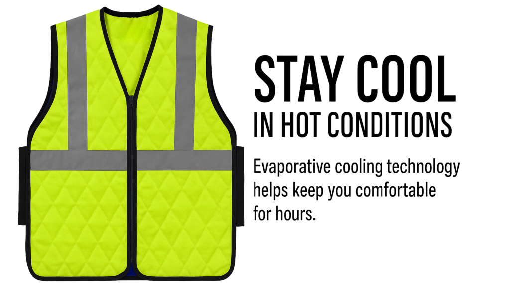 Reflective Cooling Vest