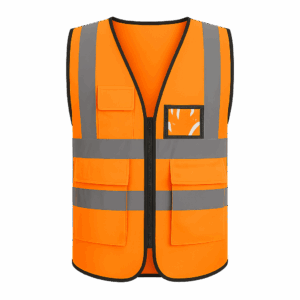 Multi-Pocket Reflective Safety Vest