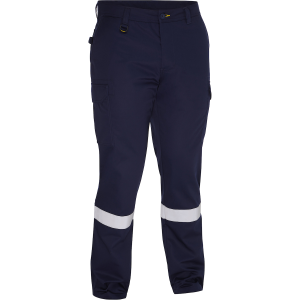 Navy Hi-Vis Work Trousers